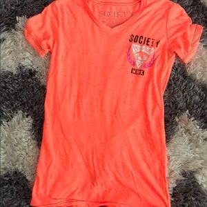 orange society t-shirt